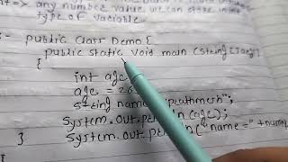 Variables in java🧑‍💻