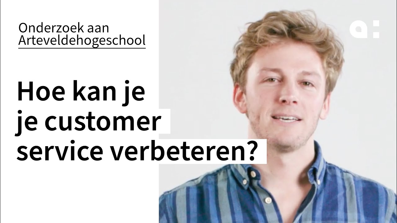 Hoe kan je je customer service verbeteren? - YouTube