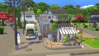 Quirky Japanese Apartment | The Sims 4 Speed Build