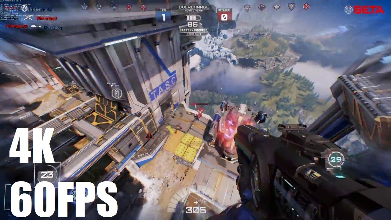 LawBreakers Beta 4K 60FPS Gameplay - EVGA GeForce GTX 1080 Ti FTW3 iCX + Ultra Quality