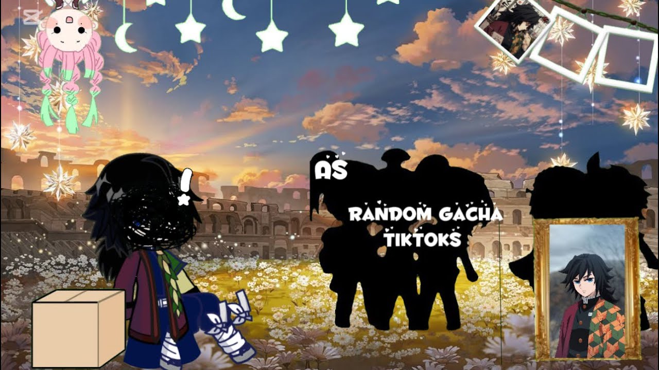 Hashiras react to giyuu as random gacha TikTok’s |1/1 || 🌙