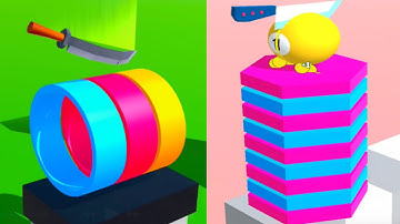 Slice All vs Slicer Knife - Very Satisfying and Relaxing ASMR Slicing Game