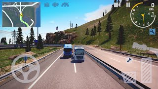 Truck driving simulator of 2021 l ultimate truck simulator l android iOS gameplay #3 screenshot 5