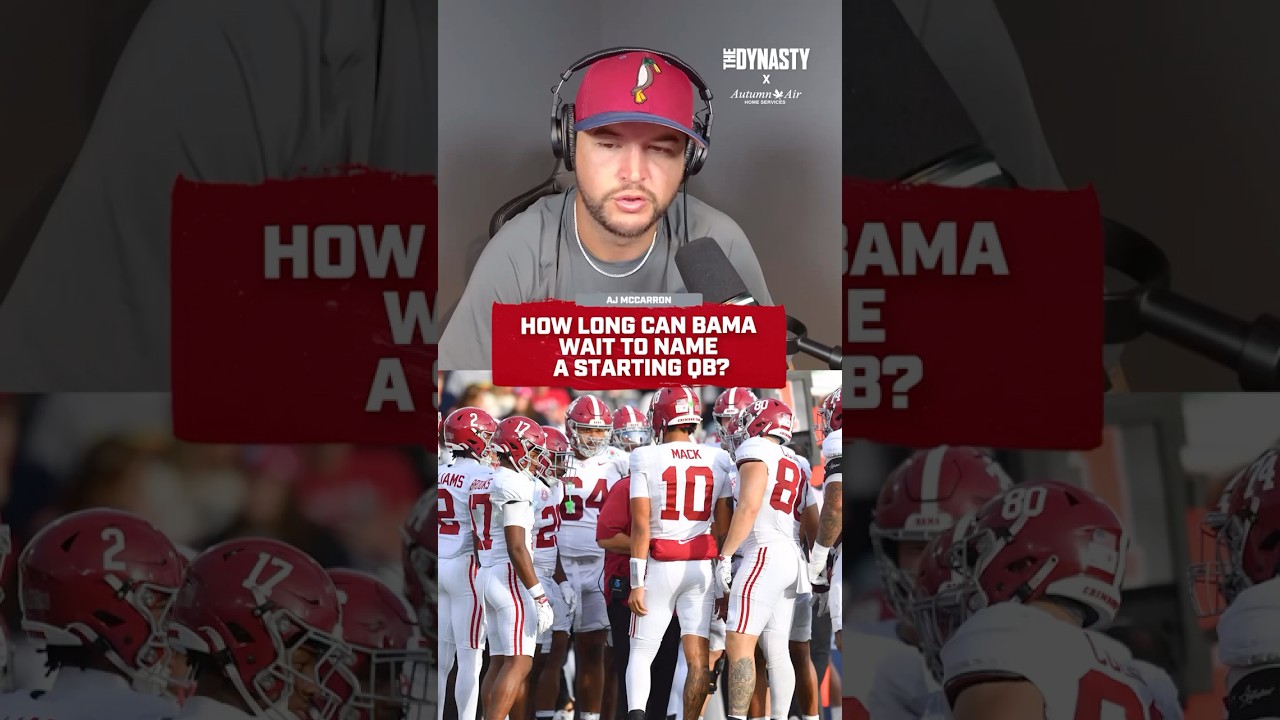 When Will Bama Name a Starting QB?