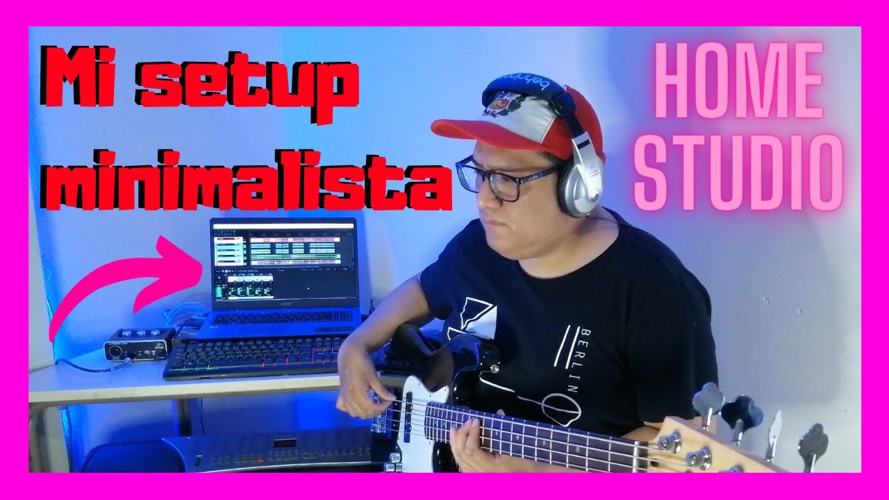 📹 HOME STUDIO | Tour por mi SETUP Minimalista [2021] 🎸🎶 - YouTube