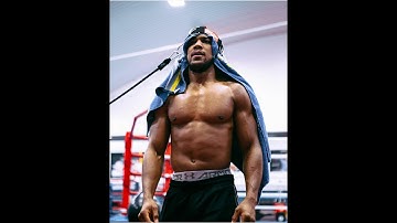 THE SUDDEN WEIGHT (WEIGHT) APPEREANCE WITH ANTHONY JOSHUA?