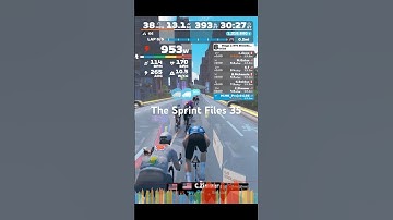 The Sprint Files 35 - Times Square Circuit #zwift #thesprintfiles #mkpower #zwiftsprint