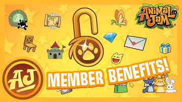 Animal Jam Club Membership Benefits! | AJ Classic