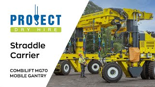 Our COMBILIFT MG70 Mobile Gantry for hire.
