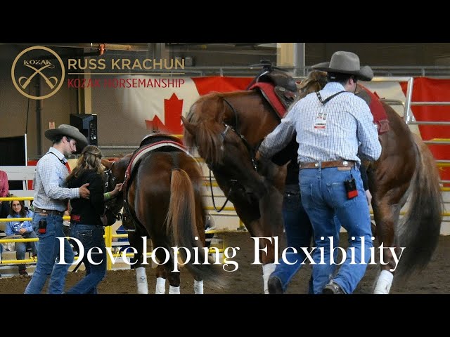 Developing flexibility in the horse body part # 2