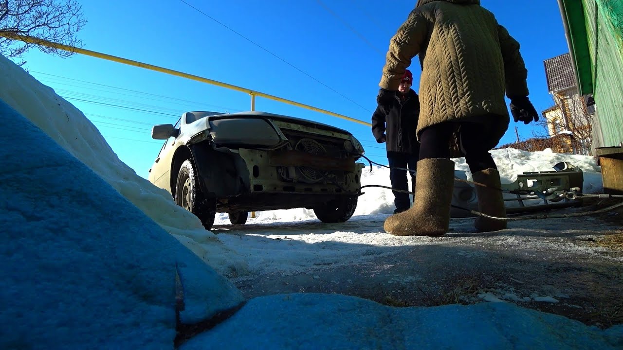 ТАКСИСТ РЕМОНТИРУЕТ МАШИНУ. МЕНЯЮ БАМПЕР И РАДИАТОР НА ЛАДЕ ГРАНТЕ ...