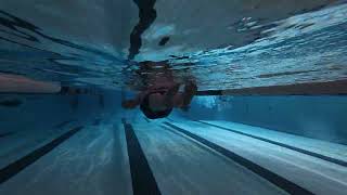 Head first sculling swimming drill