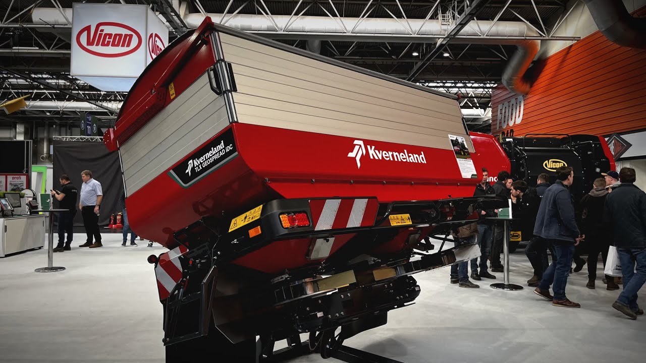 LAMMA Show 2024 Highlights: Kverneland UK TLX Geospread iDC fertiliser spreader