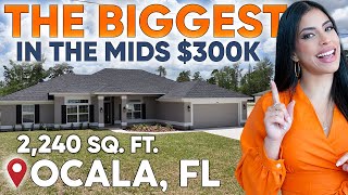 New Construction Home Tour in Ocala, Florida! Incredible Value!