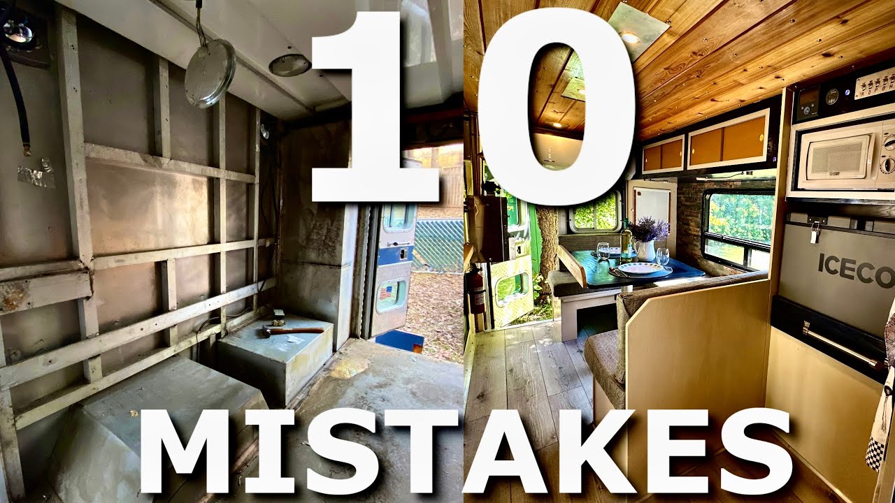 Top 10 Mistakes to avoid on your Van Or ambulance build