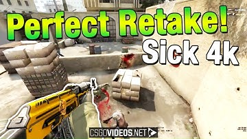 Perfect Retake and sick 4K | CS:GO