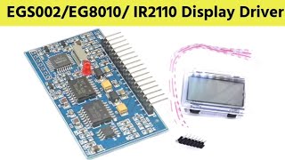 EGS002 Pure Sinewave Driver with Display EG8010 + IR2110 #sinewave #sinewaveinverter