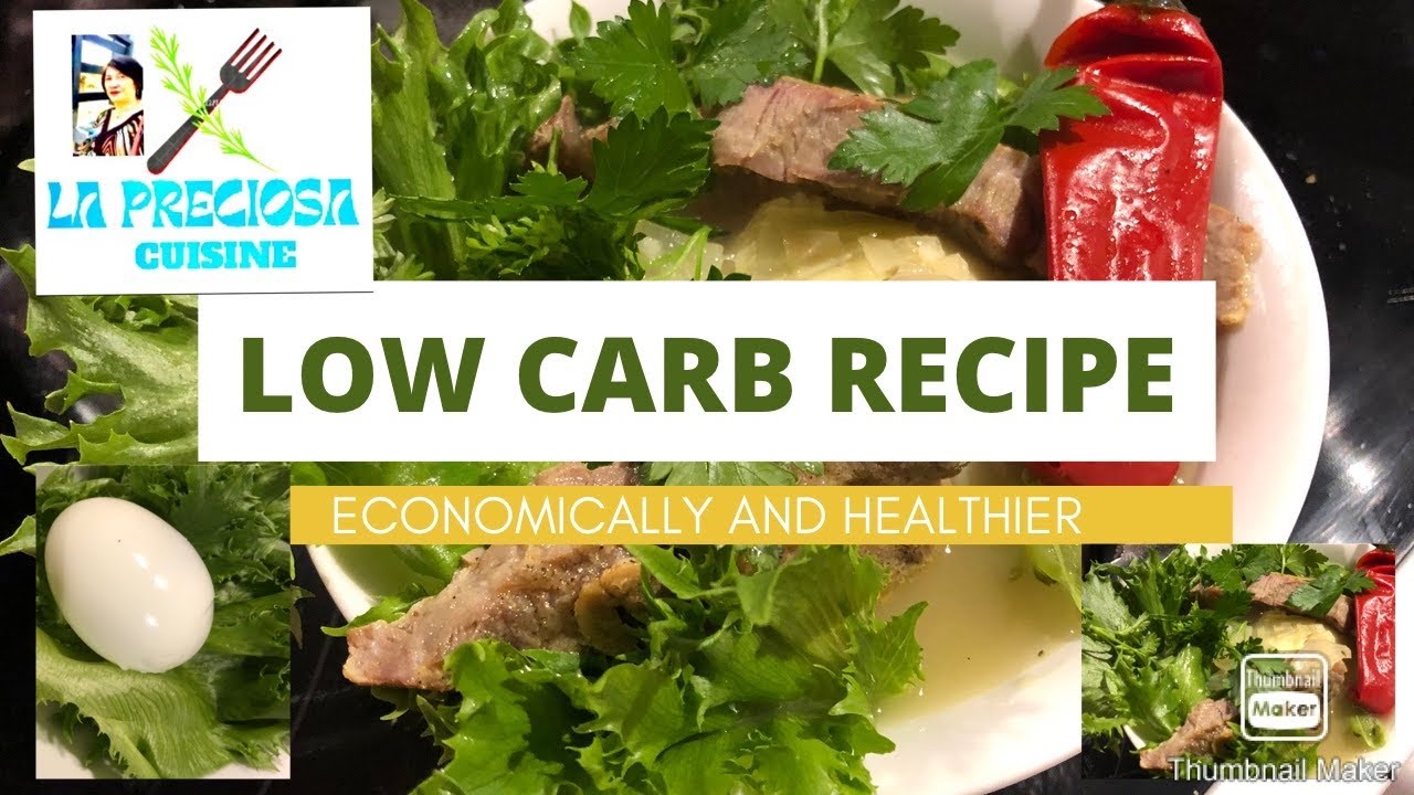 Leftover grilled pork low carb soup @lapreciosacuisine5260 - YouTube