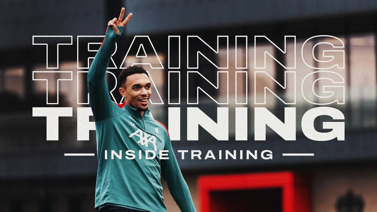 Inside Training: Boss Goals from Salah, Nunez & more ahead of Premier League Matchday | Liverpool FC