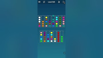 BALL SORT PUZZLE LEVEL 545