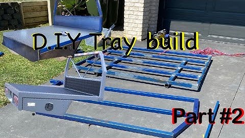 D.I.Y Custom ute tray build. Part #2