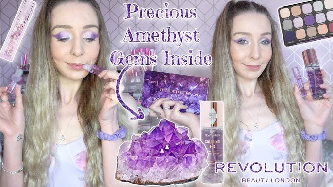 Crystal Aura – Spray fixateur de maquillage Calming Fix Amethyst
