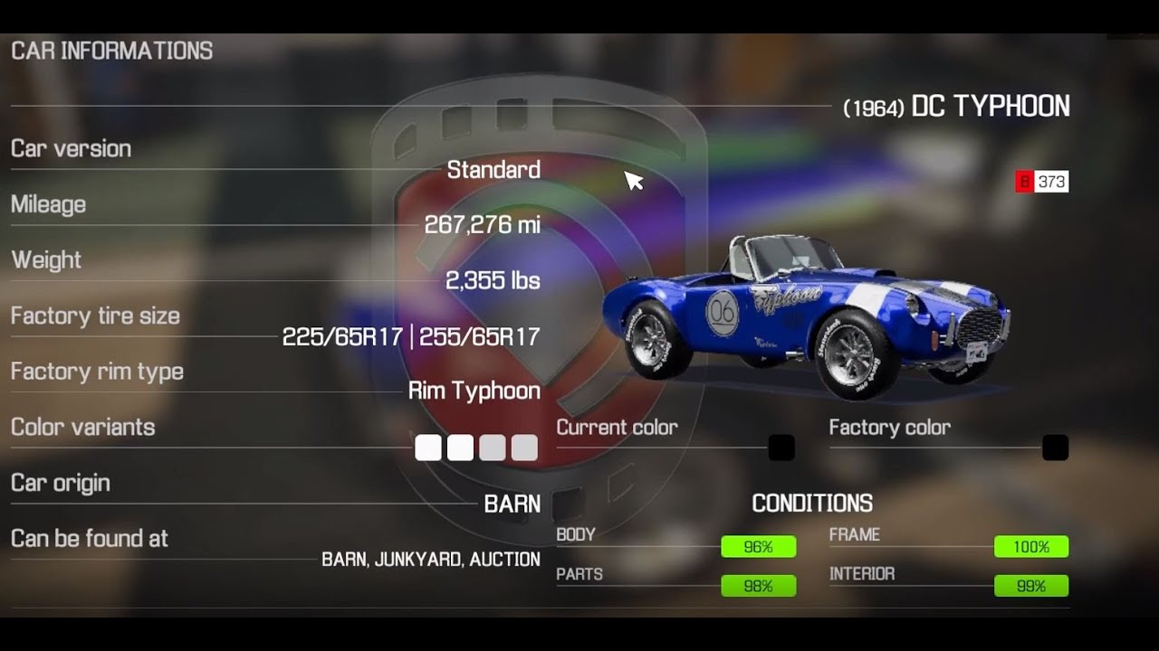 1964 DC Typhoon Track Day!