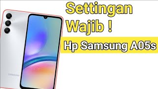 Settingan Wajib di Hp Samsung A05s screenshot 3