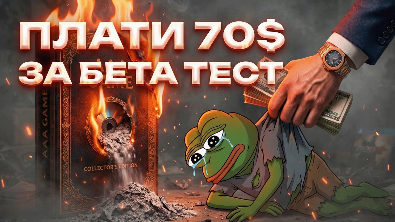 Игры умерли. Добро пожаловать в "Сервис" / Почему современные игры — это скам