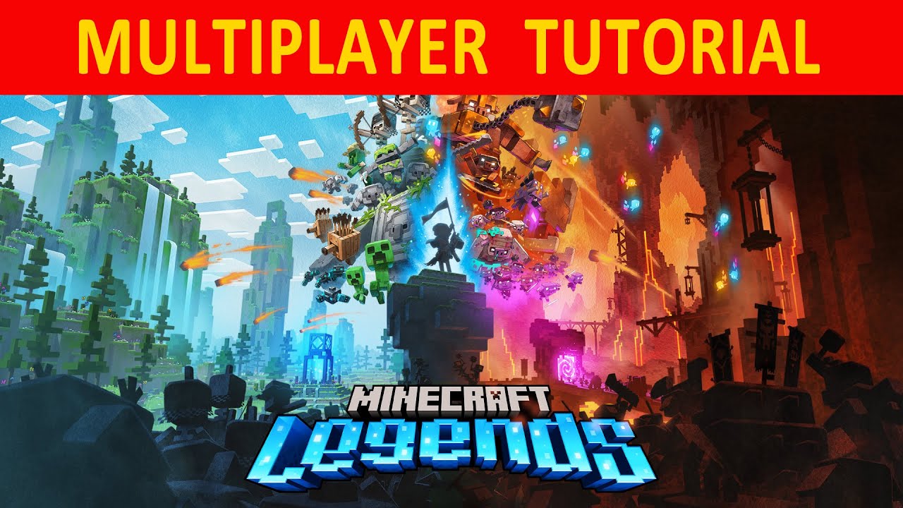 How to Play Minecraft Legends Multiplayer
