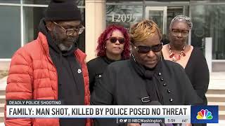 Family: Man Shot, Killed Near Tysons Posed No Threat to Police | NBC Washington