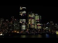 Barangaroo at night during Vivid Sydney 2017