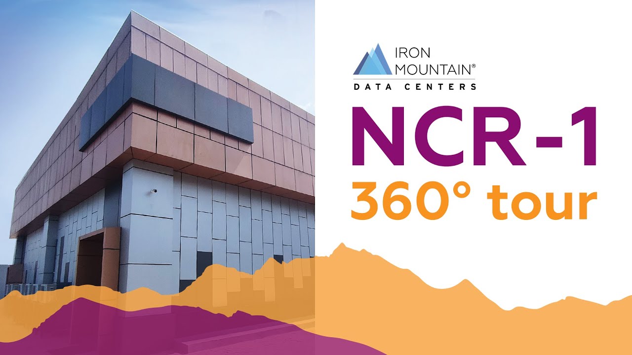 Iron Mountain Data Centers NCR-1 360 Tour - YouTube