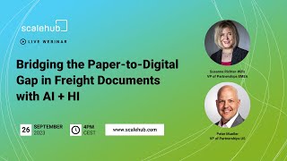 Bridging the Paper-to-Digital Gap in Freight Documents with AI + HI