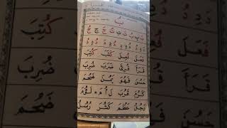 Learn tajweed. Iqra Book 3 Page 14.