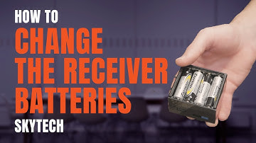 Skytech Remotes | How to Change Receiver Batteries