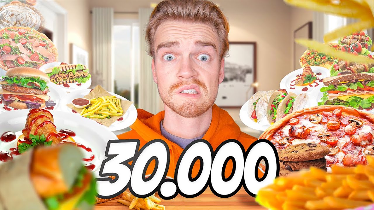 30.000 Calorieën Challenge **BINNEN 24 UUR**