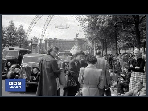 1953: Driving the QUEEN'S CORONATION route | BBC Newsreel | Iconic News Stories | BBC Archive Episode cover