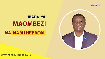 🔴#LIVE  - PROPHET HEBRON WILSON KISAMO|| UTAMBULISHO WA KIBAO CHA KIROHO.