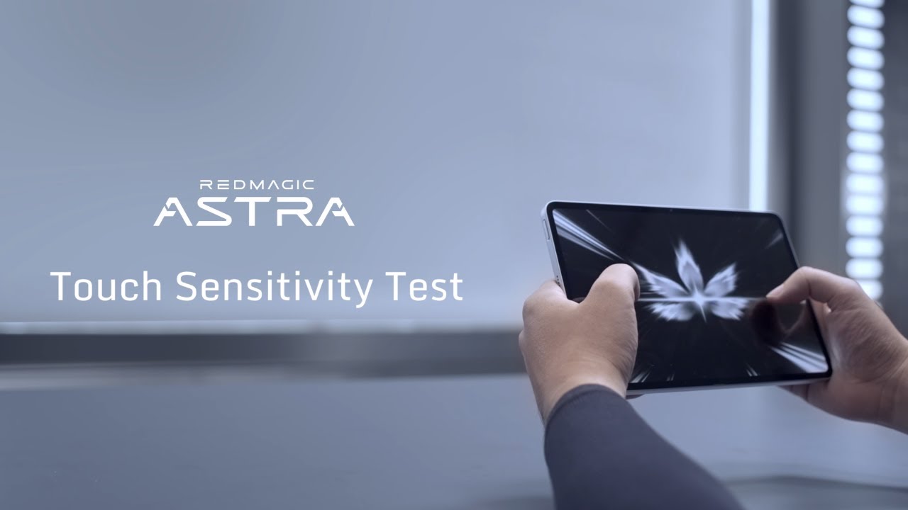 REDMAGIC Astra Tablet: Ultra-Responsive Touch in Action - YouTube