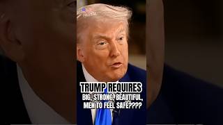 Trump’s Affliction for Big, Strong Beautiful &amp; Attractive Guys? #trump #donaldtrump #shorts