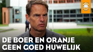 COMPILATIE: Frank de Boer en Oranje geen gelukkig huwelijk | DE ORANJEZOMER