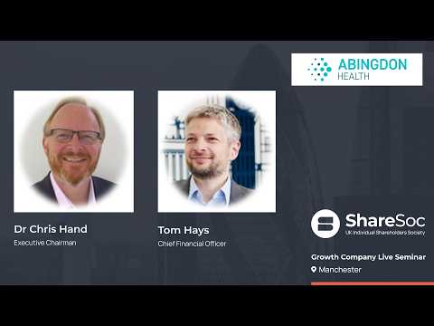 Abingdon Health Group (ABDX)- ShareSoc Growth Company Seminar Manchester, May 2026