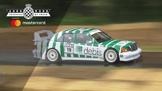 Roaring Mercedes-Benz 190E DTM conquers FOS