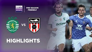 Sporting CP 1-0 Sunderland | Pre-Season Friendlies | Match Highlights