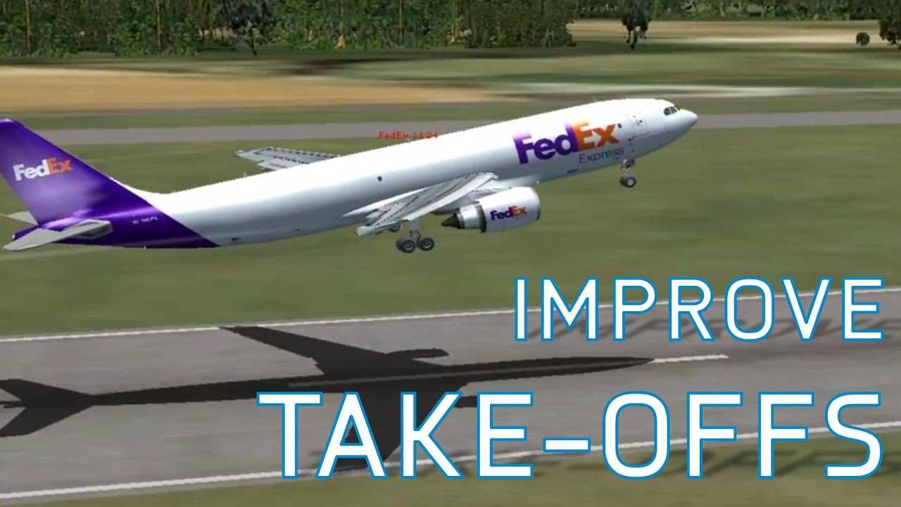 FSX How to Improve your Take-Offs