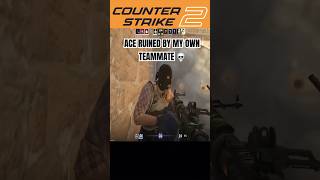 1 Kill Away From ACE… Teammate Said NO 💔 #cs2 #counterstrike2