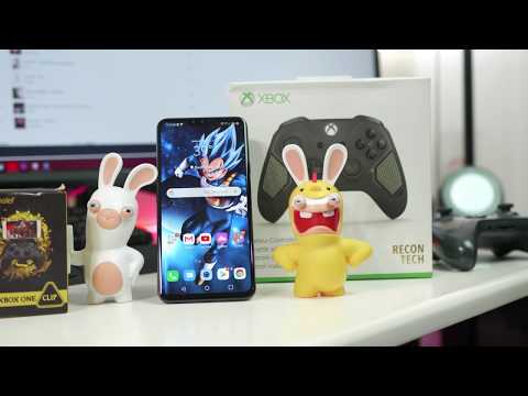 LG V40 ThinQ Gaming Accessories (Newdery  Battery Case, Dainslef Clip, Xbox Controller)