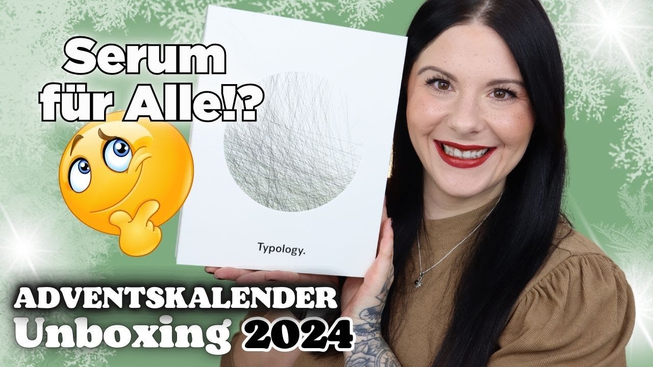 Serum für ALLE!? 😏 Typology Adventskalender 2024 Inhalt