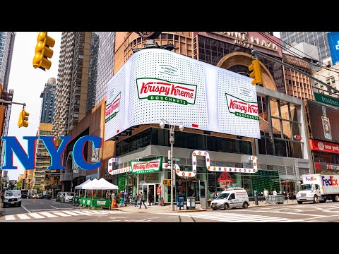 Video: Krispy Kreme Eröffnet Den Ultimativen Donut-Shop Am Times Square